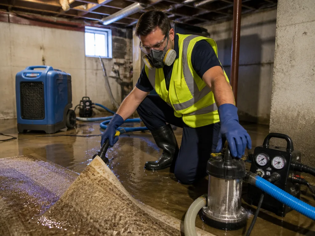 Basement Flooding Cleanup