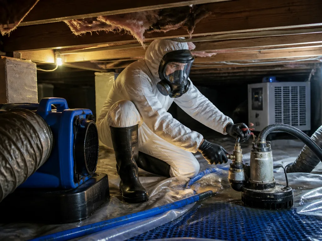 Crawl Space Drying