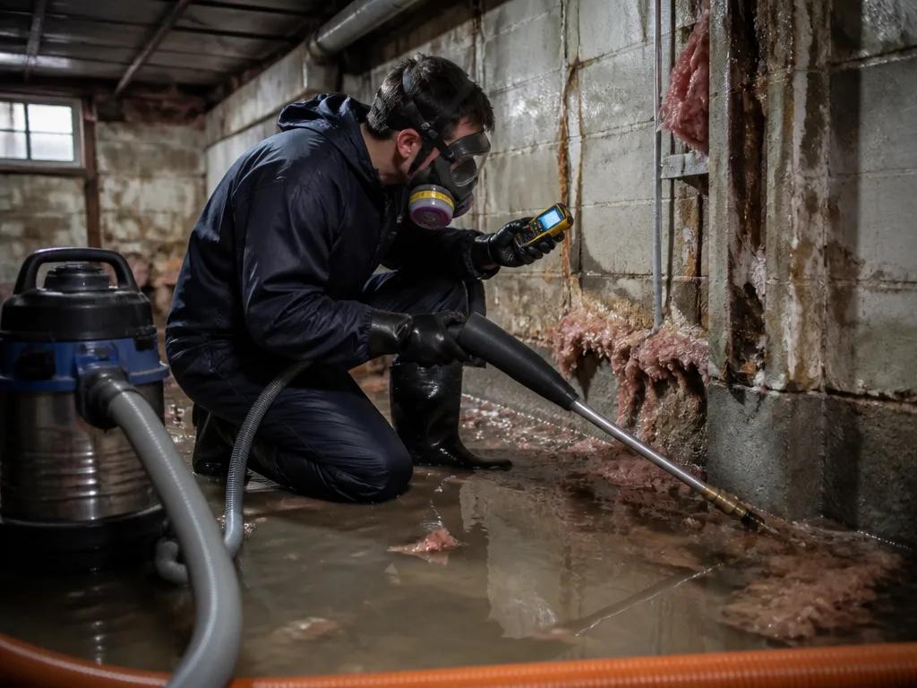 Sewage Backup Cleanup